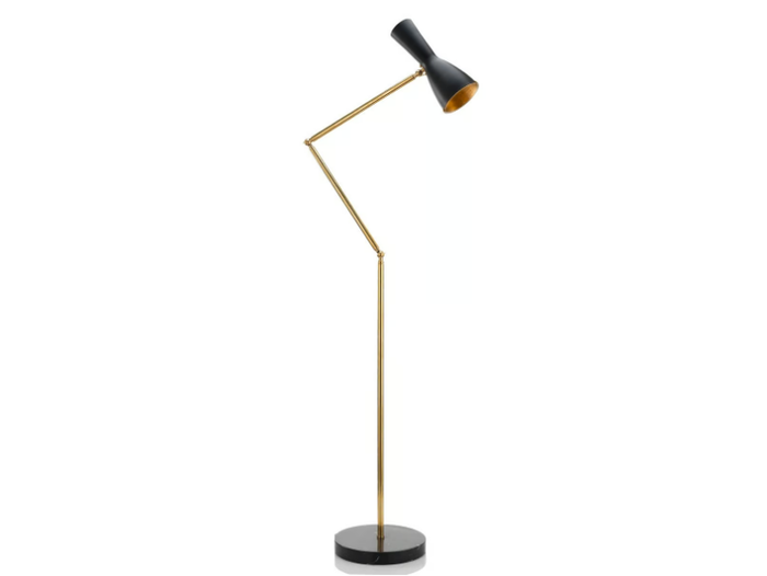 WORMHOLE 02 - Adjustable floor lamp _ Il Bronzetto